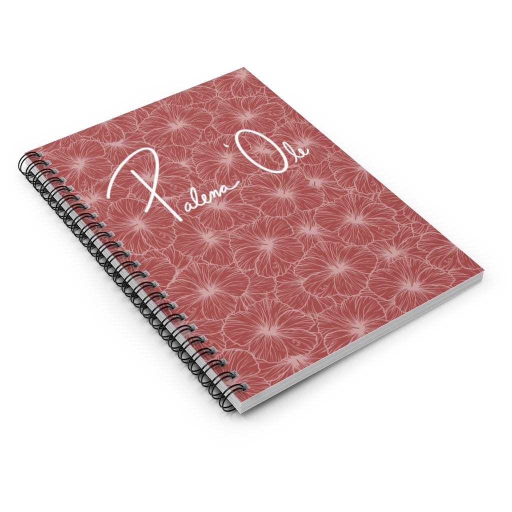 Pale Pink Spiral Notebook