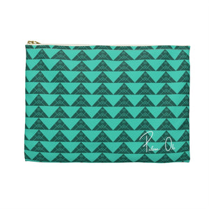 ‘Io Script Pouch (Teal)